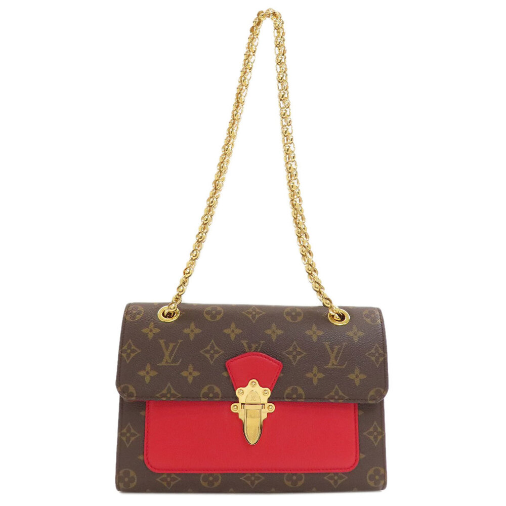 Louis Vuitton M41731 Victoire Shoulder Bag, Monogram Canvas, Women's LOUIS VU...